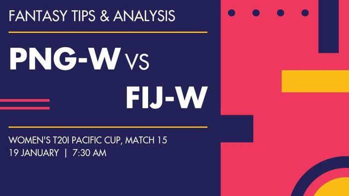 PNG-W vs FIJ-W (Papua New Guinea Women vs Fiji Women), Match 15