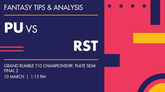 PU vs RST (Pak United CC vs Royal Strikers CC), Plate Semi Final 2