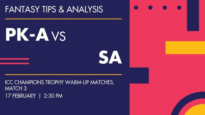 PK-A vs SA (Pakistan Shaheens vs South Africa), Match 3