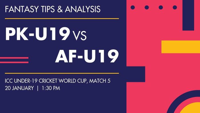 PK-U19 vs AF-U19 (Pakistan Under-19 vs Afghanistan Under-19), Match 5