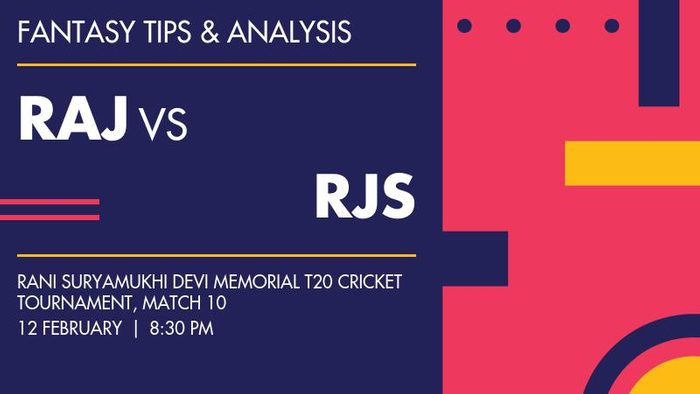 RAJ vs RJS (Rajnandgaon vs Rajasthan), Match 10