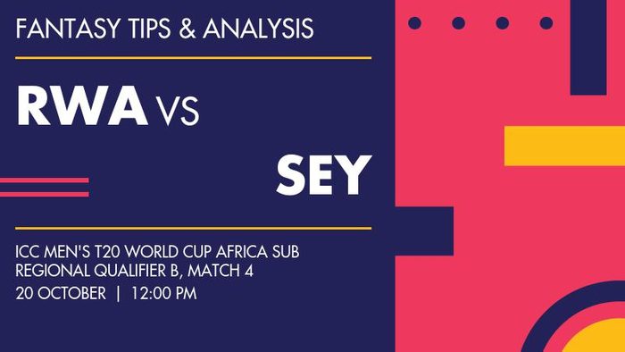 RWA vs SEY (Rwanda vs Seychelles), Match 4