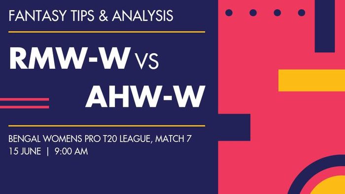 RMW-W vs AHW-W (Rashmi Medinipur Wizards Womens vs Adamas Howrah Warriors Womens), Match 7