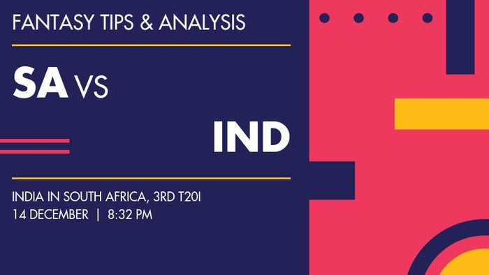 SA vs IND (South Africa vs India), 3rd T20I