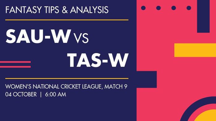 SAU-W vs TAS-W (South Australian Scorpions vs Tasmania Women), Match 9