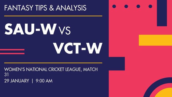 SAU-W vs VCT-W (South Australian Scorpions vs Victoria Women), Match 31