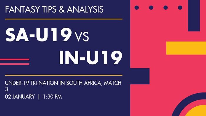 South Africa Under-19 बनाम India Under-19, Match 3