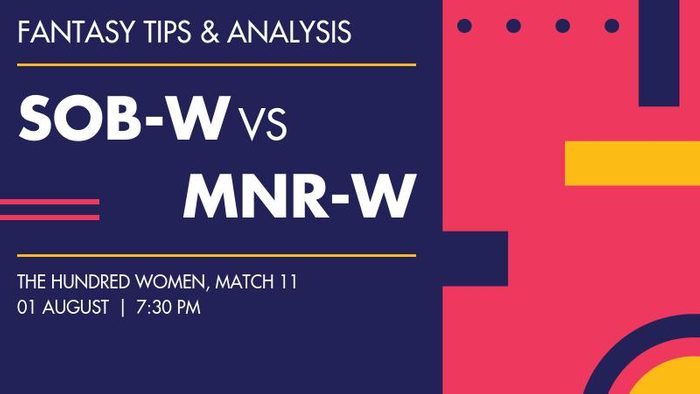 SOB-W vs MNR-W (Southern Brave Women vs Manchester Originals Women), Match 11