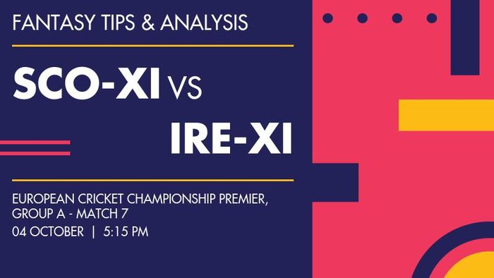 SCO-XI vs IRE-XI (Scotland XI vs Ireland XI), Group A - Match 7