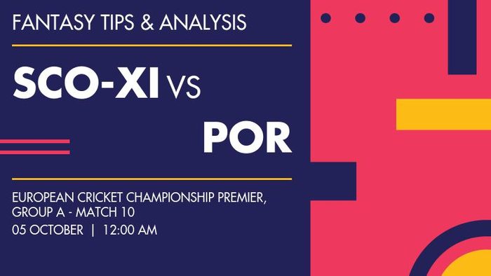 SCO-XI vs POR (Scotland XI vs Portugal), Group A - Match 10