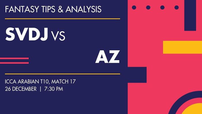 SVDJ vs AZ (Seven Districts Juniors vs AZ Sports), Match 17