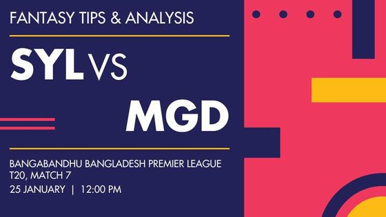 Sylhet Sunrisers vs Minister Group Dhaka