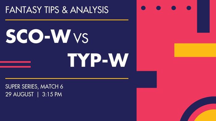 SCO-W vs TYP-W (Scorchers Women vs Typhoons Women), Match 6