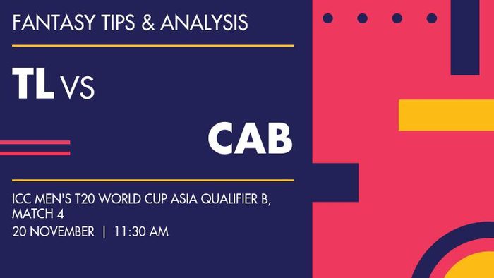 TL vs CAB (Thailand vs Cambodia), Match 4