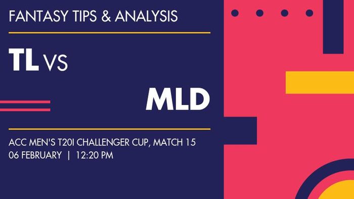 TL vs MLD (Thailand vs Maldives), Match 15