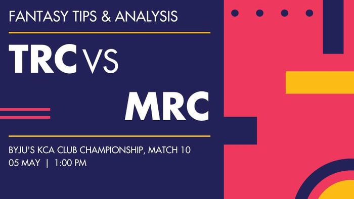 TRC vs MRC (Tripunithura Cricket Club vs Masters-RCC), Match 10