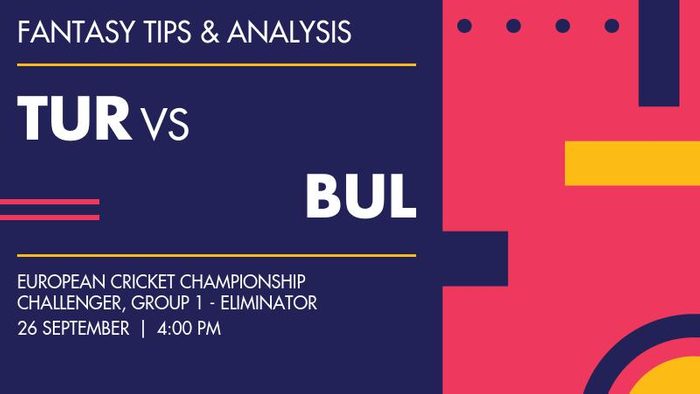 TUR vs BUL (Turkiye vs Bulgaria), Group 1 - Eliminator