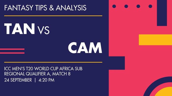 TAN vs CAM (Tanzania vs Cameroon), Match 8