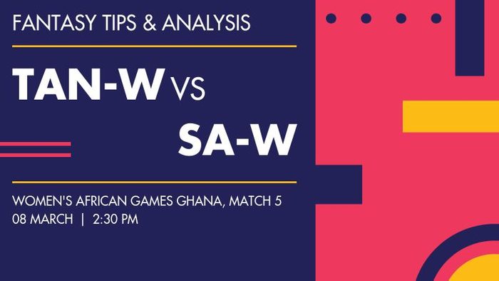 TAN-W vs SA-W (Tanzania Women vs South Africa Women), Match 5