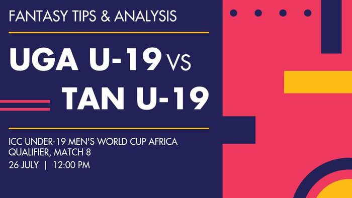 Uganda Under-19 बनाम Tanzania Under-19, Match 8