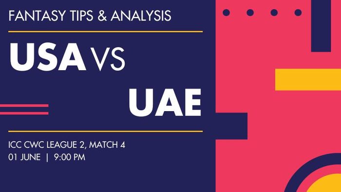 USA vs UAE (USA vs United Arab Emirates), Match 4