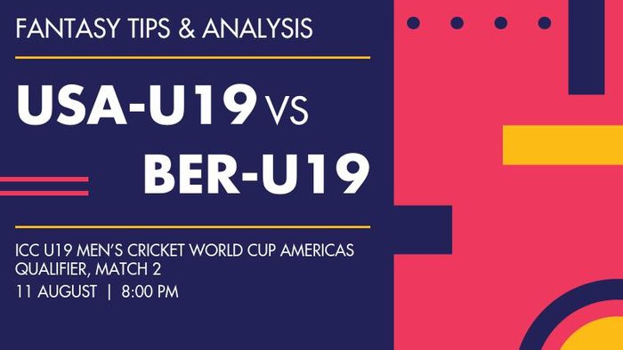 USA Under-19 बनाम Bermuda Under-19, Match 2