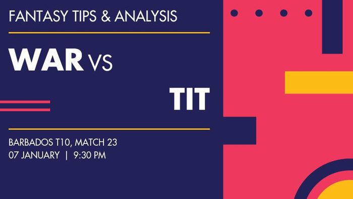 WAR vs TIT (Warriors vs Titans), Match 23