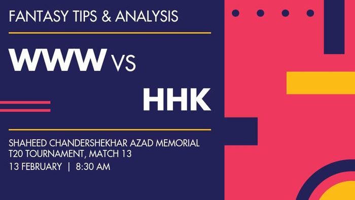 WWW vs HHK (Wild Woods Warriors vs Hiims Hawks), Match 13