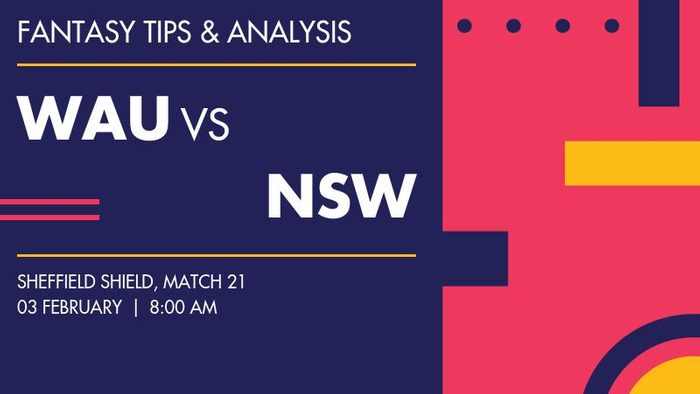 WAU vs NSW (Western Australia vs New South Wales), Match 21