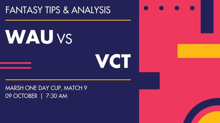 WAU vs VCT (Western Australia vs Victoria), Match 9