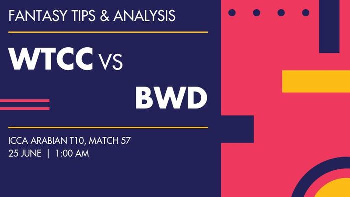 WTCC vs BWD (Wavilog Tech CC vs Brickwork Development), Match 57