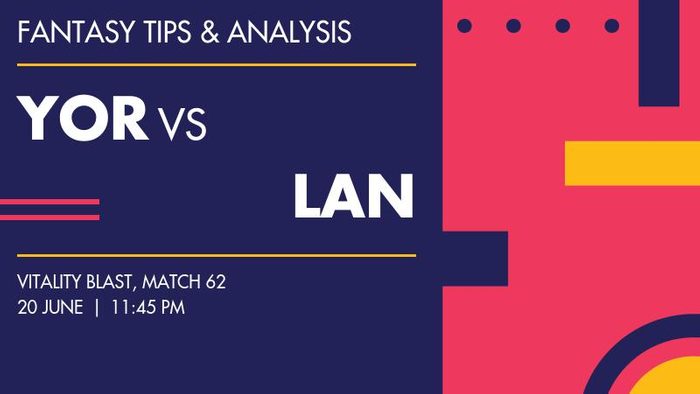 YOR vs LAN (Yorkshire vs Lancashire), Match 62