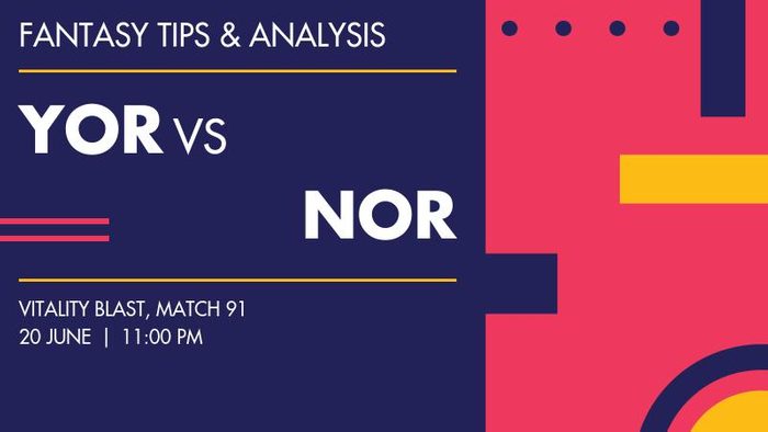 YOR vs NOR (Yorkshire vs Northamptonshire), Match 91