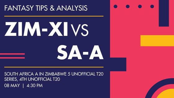 Zimbabwe XI vs South Africa A