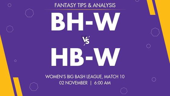 Brisbane Heat Women vs Hobart Hurricanes Women