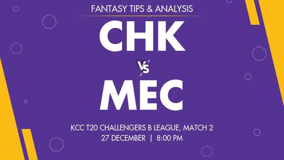 Chennai Kings CA vs MEC Study Group