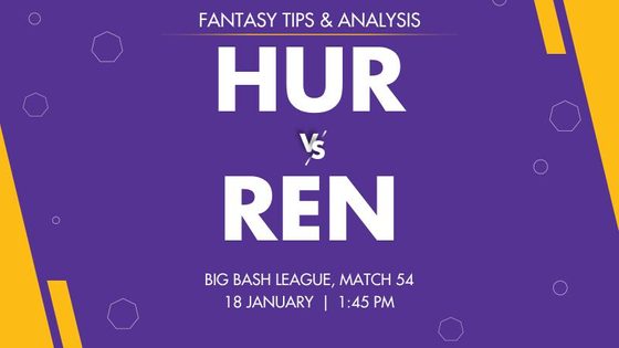 Hobart Hurricanes vs Melbourne Renegades