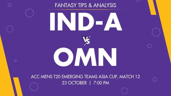 India A vs Oman