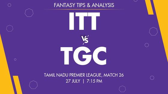 IDream Tiruppur Tamizhans vs Trichy Grand Cholas