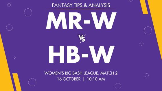 Melbourne Renegades Women vs Hobart Hurricanes Women