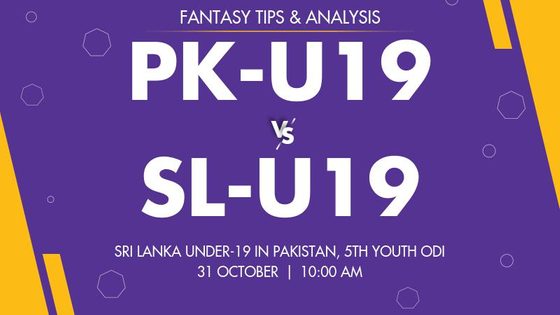 Pakistan Under-19 vs Sri Lanka Under-19