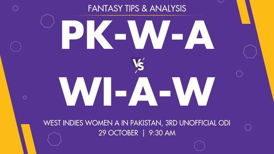 Pakistan A Women vs West Indies A Women