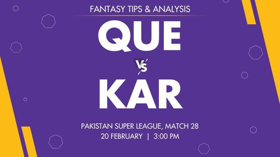 Quetta Gladiators vs Karachi Kings