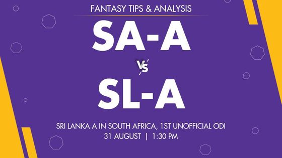 South Africa A vs Sri Lanka A