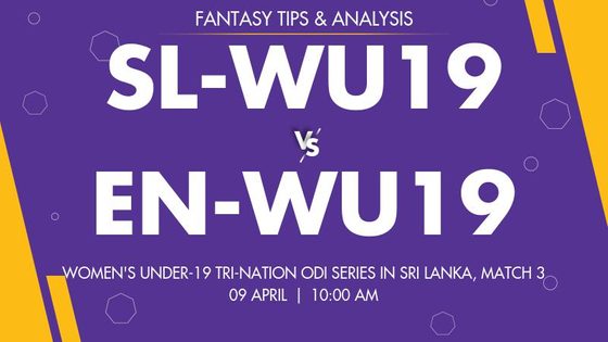 Sri Lanka Women Under-19 vs England Women Under-19