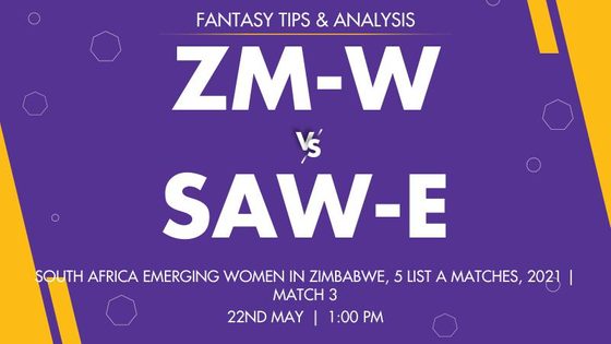 Zimbabwe Women vs South Africa Women Emerging