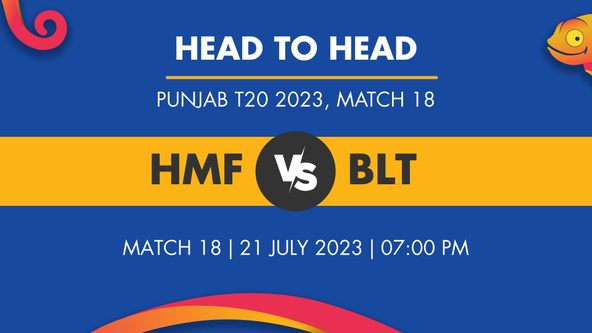 HMF vs BLT Player Stats for Match 18, HMF vs BLT Prediction Who Will Win Today's Punjab T20 Match Between Hampton Falcons and BLV Blasters