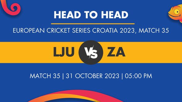 LJU vs ZA Player Stats for Match 35 and 36, LJU vs ZA Prediction Who Will Win Today's European Cricket Series Croatia Match Between Ljubljana and Zagreb Assassins