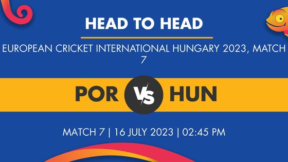 POR vs HUN Player Stats for Match 7, POR vs HUN Prediction Who Will Win Today's European Cricket International Hungary Match Between Portugal and Hungary