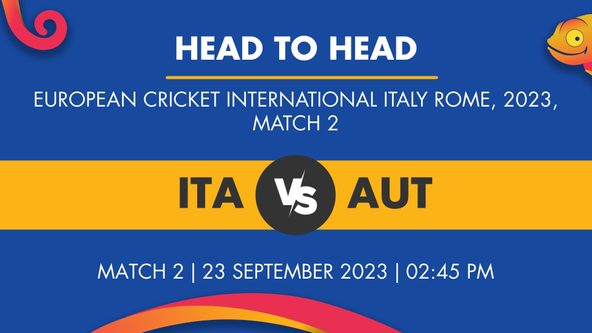 ITA vs AUT Player Stats for Match 2, ITA vs AUT Prediction Who Will Win Today's European Cricket International Italy, Rome Match Between Italy and Austria